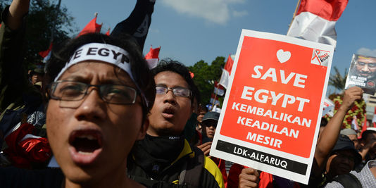 Jakarta - Manifestants indonésiens 