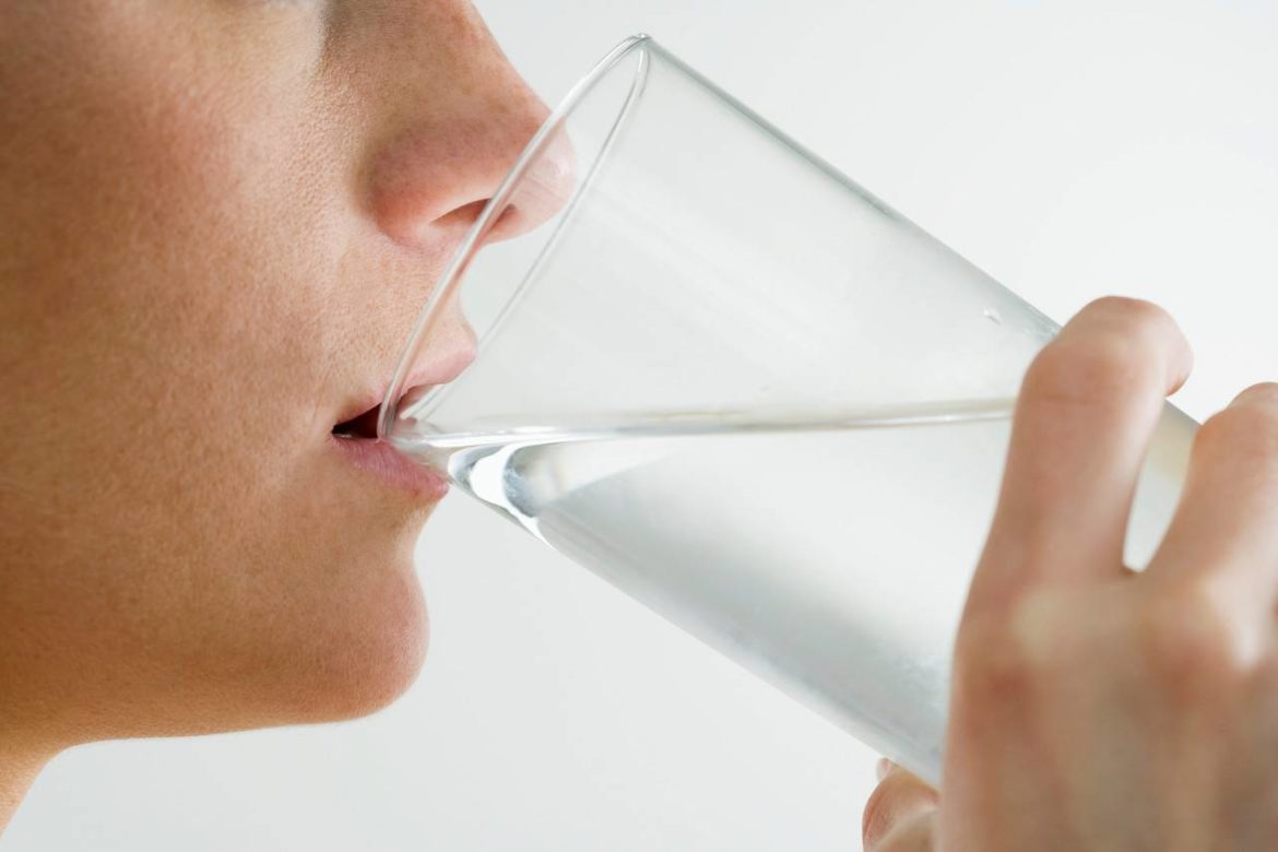 eau verre