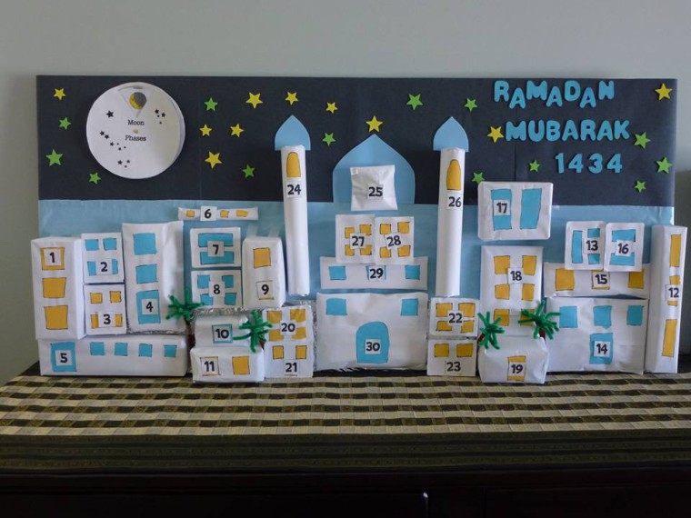 Calendrier Ramadan pour enfant - Les p'tites recettes de Fouzia