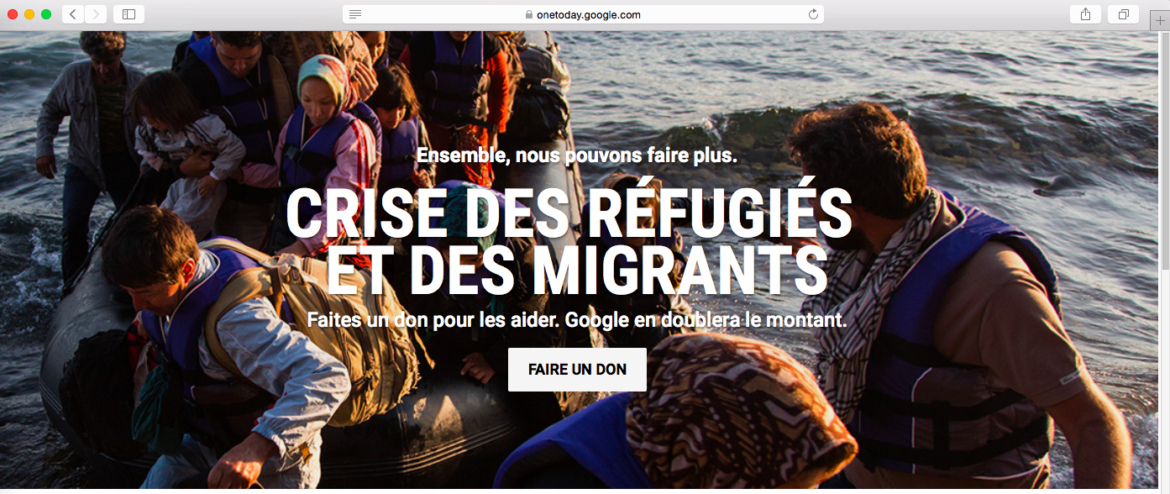 google-dons-réfugiés