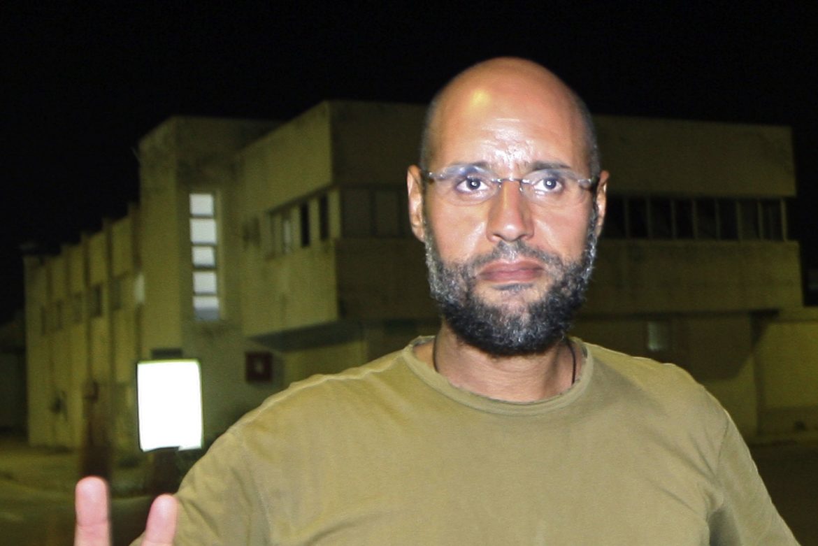 Condamné à mort, un des fils de Kadhafi finalement libre