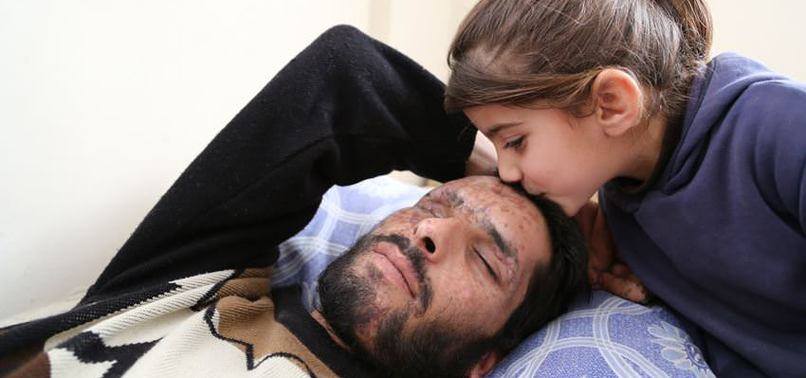 La fille d’un réfugié syrien aveugle : « Prenez mes yeux et donnez-les à mon père »